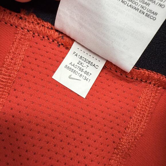 Nike Pro NBA Compression Pants Men's 2XL Tall 2XLT Red padded Hyperstrong NEW - Picture 12 of 13